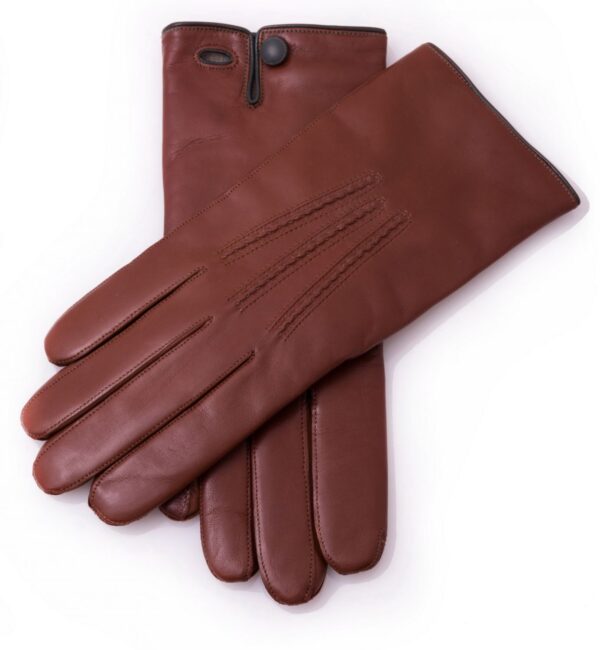 Leather dress gloves